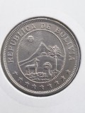 Bolivia 50 cents 1939 UNC, America Centrala si de Sud