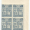 Rom&acirc;nia, LP 137/1940, Intelegerea Balcanica, abklatsch, eroare, bloc de 4, MNH