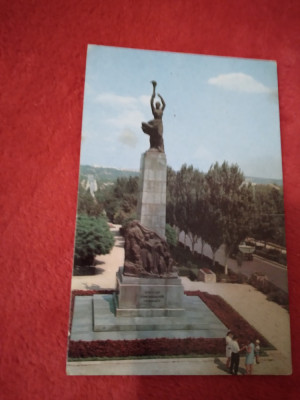CARTE POSTALA -KISINAU-MONUMENTUL EROILOR NECIRCULATA foto