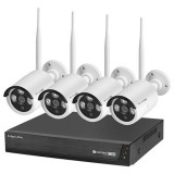 SET NVR SUPRAVEGHERE VIDEO WIFI 4 CAMERE TUYA C200, Kruger&amp;Matz