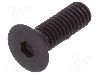 Surub M2,5, otel, 8mm, cap ingropat, BOSSARD, 1480286