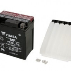 Baterie AGM/Dry charged with acid/Starting YUASA 12V 6,3Ah 100A R+ Maintenance free electrolyte included 115x72x132mm Dry charged with acid YTX7L-BS f