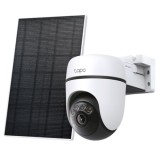 Camera supraveghere IP WiFi TP-Link Tapo C630 KIT, 3K 5MP, Pan/Tilt, IR 16m, lentila fixa 4mm, microfon si difuzor, alarma sonora si luminoasa, panou