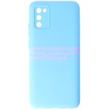 Toc silicon High Copy Samsung Galaxy M02s Light Blue