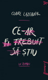 Ce‑ar fi trebuit să știu | paperback - Claire LaZebnik