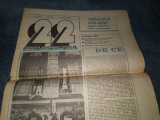 Cumpara ieftin ZIARUL 22 NR 16 1990