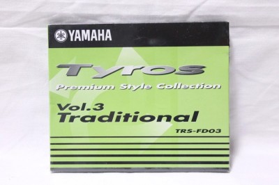 Discheta 3.5&amp;quot; cu ritmuri style pentru clapa orga Yamaha Tyros 1 Yamaha Tyros Premium Style Collection Vol. 3 Traditional TRS-FD03 - sigilata foto