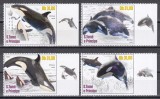 Sao Tome si Principe 2020 - Orci - "Orcinus orca", Serie cu Tapsuri fără perforații, MNH