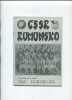 Program oficial Cehoslovacia - Rom&acirc;nia 1983