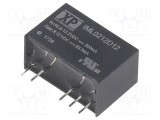 Convertor DC/DC XP POWER 2W 10,8-13,2VDC la 12VDC 83mA