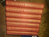 BIBLIA CU ILUSTRATII - ANANIA BARTOLOMEU , 7 VOLUME , STARE FOARTE BUNA, CA NOI