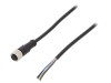 Cablu Conectare M12 5PIN 5m PVC Negru IP67 LAPP