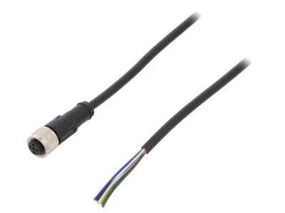 Cablu M12 5PIN 5m PVC foto