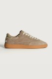 Hoff sneakers din piele &icirc;ntoarsă ALLEY TAUPE MAN culoarea bej, 22562602