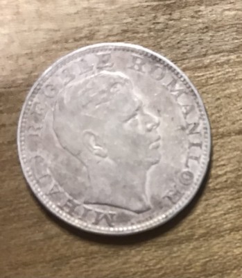 MNDRO Romania moneda 200 lei 1942 Argint foto