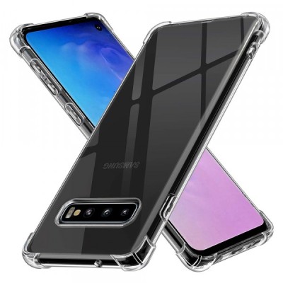 Husa pentru Samsung Galaxy S10 G973, Techsuit, Shockproof Clear, Transparenta foto