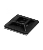 Set suporti coliere cablu 50buc 28x28mm negru utilizare in, Home By Somogyi