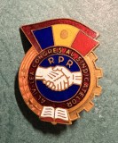 Insigna Al IV 4 lea congres al sindicatelor RPR