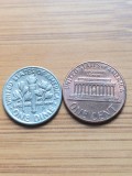 Lot 2 monede USA anul 1985