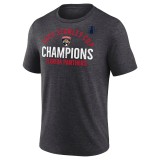 Florida Panthers tricou de bărbați 2025 Stanley Cup Champions Rush Tri-Blend Heather Charcoal - XL