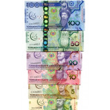 Bancnota Turkmenistan 1-100 Manat 2017 - P36-41 UNC ( set x6 comemorative )