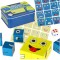 Joc interactiv de tip Puzzle cu expresii faciale in cutie metalica
