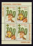 Cumpara ieftin ✅ RO 2007 LP 1762f &quot;Europa 2007, Cent. Cercetasiei , colita de 2 serii/396 TIP II , MNH
