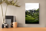 Tablou Canvas Peisaj Montan Nordic &ndash; Liniște și Natură, 26 x 39 cm, CMCLASS