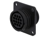 Conector circular soclu mamă PIN 14 fără contacte