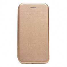 Husa Telefon Flip Magnet Book Huawei Mate 20 Pro Gold