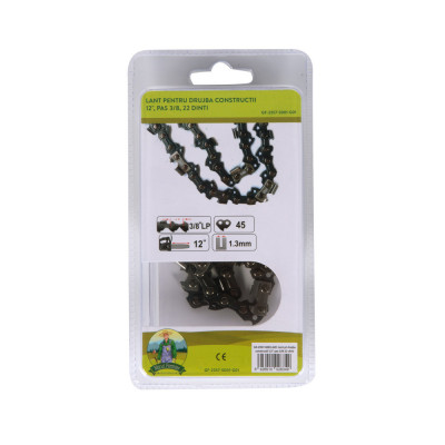 Lant drujba Micul Padurar, lungime 12&amp;#039;&amp;#039;, pas 3/8&amp;#039;&amp;#039;, grosime 1.3mm, 44 pinteni, 22 dinti, semi-chisel FarmGarden AgroTrade foto