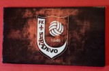 Magnet (frigider) fotbal - FK SARAJEVO (Bosnia&amp;Herzegovina)