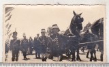 Bnk foto Inmormantarea Reginei Maria - carul mortuar si cortegiul funerar, Alb-Negru, Romania 1900 - 1950, Monarhie