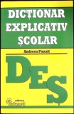 Dictionar Explicativ Scolar - Andreea Panait, Editura Eduard, 671 pagini, Coperta Necartonata, Limba Romana