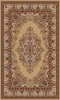 Covor Model Lotos 1524-110, Marime 50 x 80 cm, Bej, Maro, Inaltime Fir 8 mm, Antialergic, Polipropilena, Living, Dormitor, Sufragerie, Birou