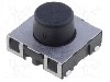 Microintrerupator, 11.4x11.4mm, OFF-(ON), SPST-NO, SCHURTER - 1241.1613.23