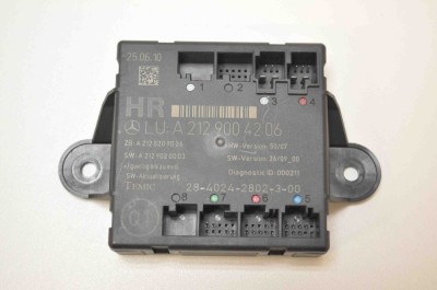 Modul de control ușă dreapta spate MERCEDES-BENZ E T-Model S212 2012 OEM: A2129004206,A2128209026,A2129020003 2675474 foto