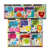 Playtime Learning Numbers Words Colours Sticker Activity 10 Books Set
