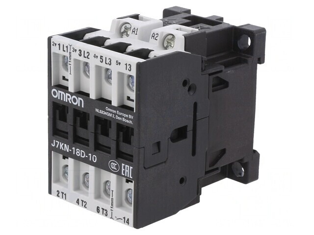 Contactor 3P 18A 230VAC NO