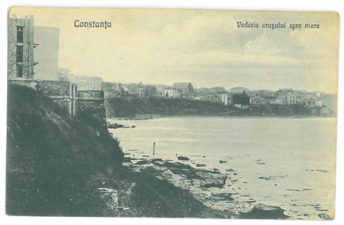 4039 - CONSTANTA, faleza, Romania - old postcard - unused