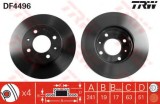 Disc frana HYUNDAI ACCENT II limuzina (LC) (1999 - 2006) TRW DF4496