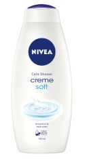 Gel de dus Nivea Bathcare Creme Soft, 250ml foto