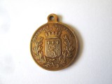Cumpara ieftin Medalie/Medalion Franta-Expozitia Universala Lyon 1872 in stare f.buna