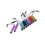 Set 10 bucati stilou pentru telefoane mini stylus cu soft tip-top si mufa de 3,5 mm