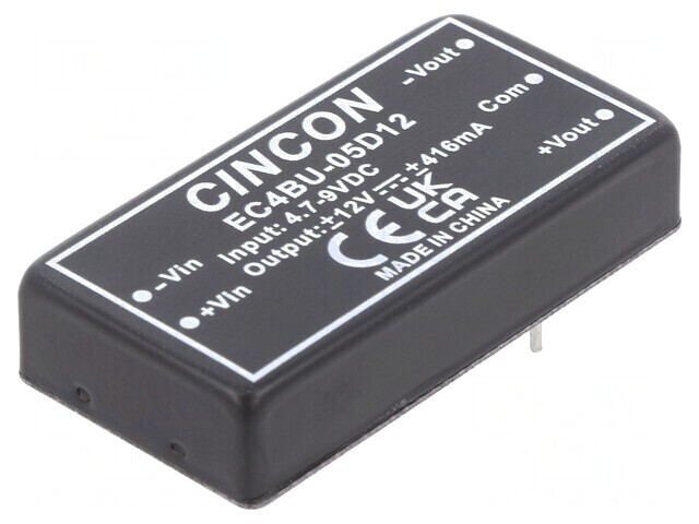 Convertor DC/DC 10W 4.7-9V la 12V/-12V