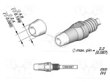 V&acirc;rf ciocan dezlipit JBC TOOLS 4,8x2,4mm