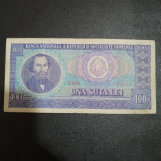Bancnota UNA SUTA LEI - 100 Lei - 1966