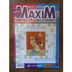 Enciclopedia Maxim, numarul 9. Magazin de jocuri de cultura generala