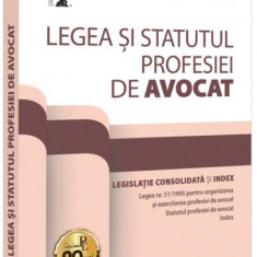 Legea și statutul profesiei de avocat. Februarie 2024 - Paperback brosat - *** - Universul Juridic