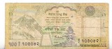 M1 - Bancnota foarte veche - Nepal - 100 rupii